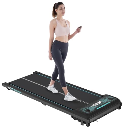 CITYSPORTS Walking Pad Treadmill – Ultra Slim, Portable, Under Desk for Home Use