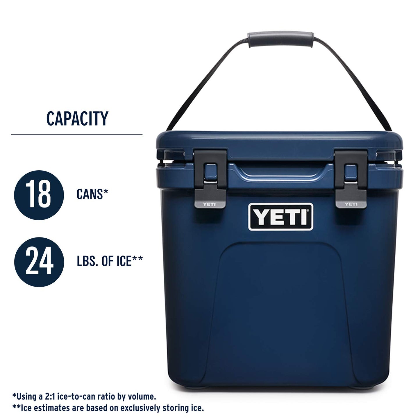 Yeti Roadie 24 Hard Cooler Navy