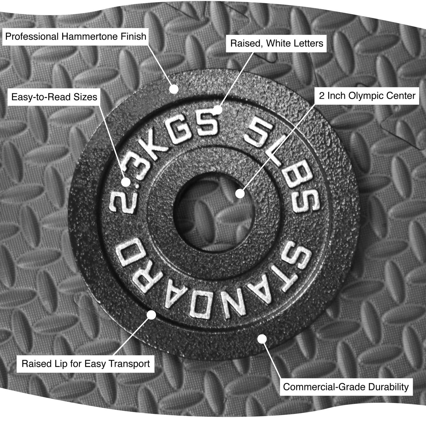 Steel Olympic Plates 355lb Set - Olympic Standard Premium Coated 2.5lb, 5lb, 10lb, 25lb, and 3x 45lb Pairs for Weight Lifting Powerlifting