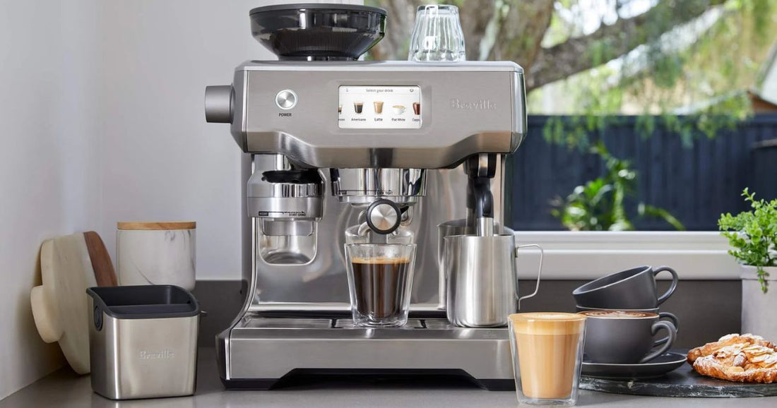 Breville Barista Touch espresso machine BES880BSS for sale online.