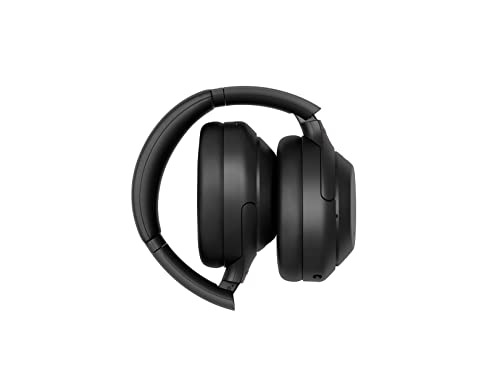 Sony WH-1000XM4 Wireless Premium Noise Canceling Overhead Headphones - 30hr Battery Life, Over Ear Style with Mic for Phone-Call and Alexa Voice Control for Google Assistant - Black