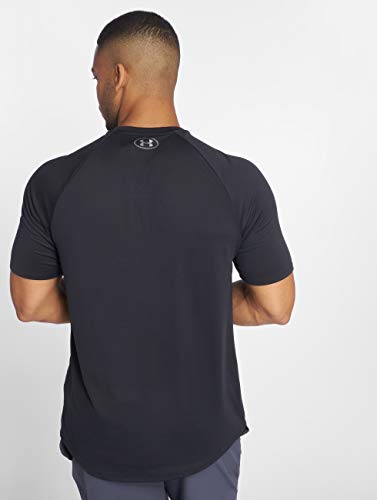 Under Armour Men's Tech 2.0 Short-Sleeve T-Shirt , Black (001)/Graphite, X-Large