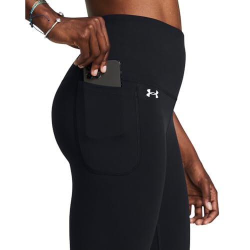 Under Armour Women's Motion Ultra High Rise Leggings, (001) Black / / White, Medium