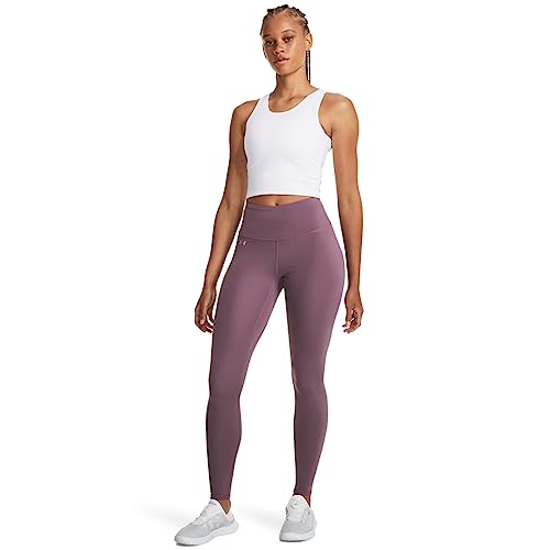 Under Armour Womens Motion Leggings, (500) Misty Purple / / Fresh Orchid, Small