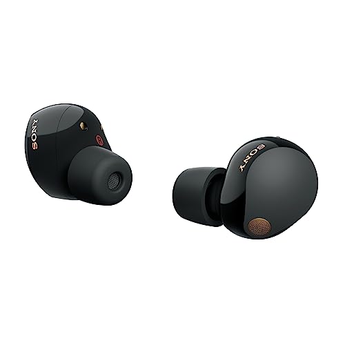 Sony WF-1000XM5 The Best Truly Wireless Bluetooth Noise Canceling Earbuds Headphones with Alexa Built in, Black- New Model