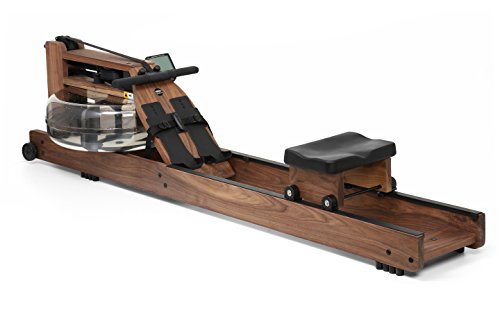 WaterRower Walnut Rowing Machine with S4 Monitor | USA Made | Original Handcrafted Erg Machine for Home Use & Gym | Best Warranty