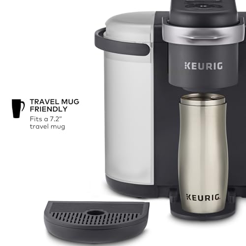 Keurig K-Cafe Single Serve K-Cup Coffee, Latte and Cappuccino Maker, Dark Charcoal