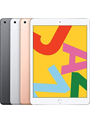 2019 Apple iPad (10.2-inch, Wi-Fi, 128GB) - Space Gray (Renewed Premium)