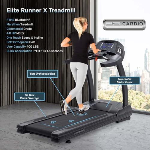 3G Cardio Elite Runner Treadmill