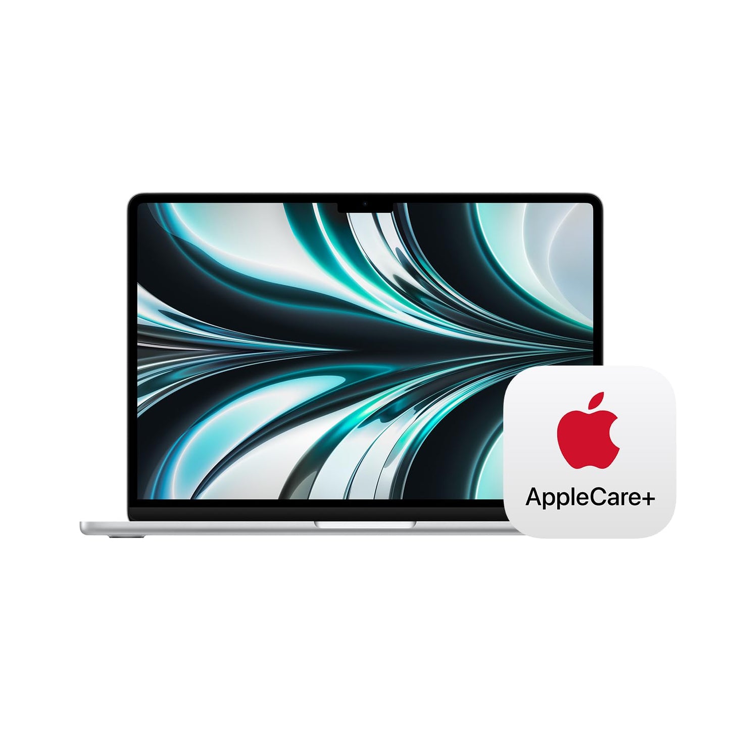 Apple 2022 MacBook Air Laptop with M2 chip: Built for Apple Intelligence, 13.6-inch Liquid Retina Display, 16GB RAM, 256GB SSD Storage; Silver with AppleCare+ (3 Years)