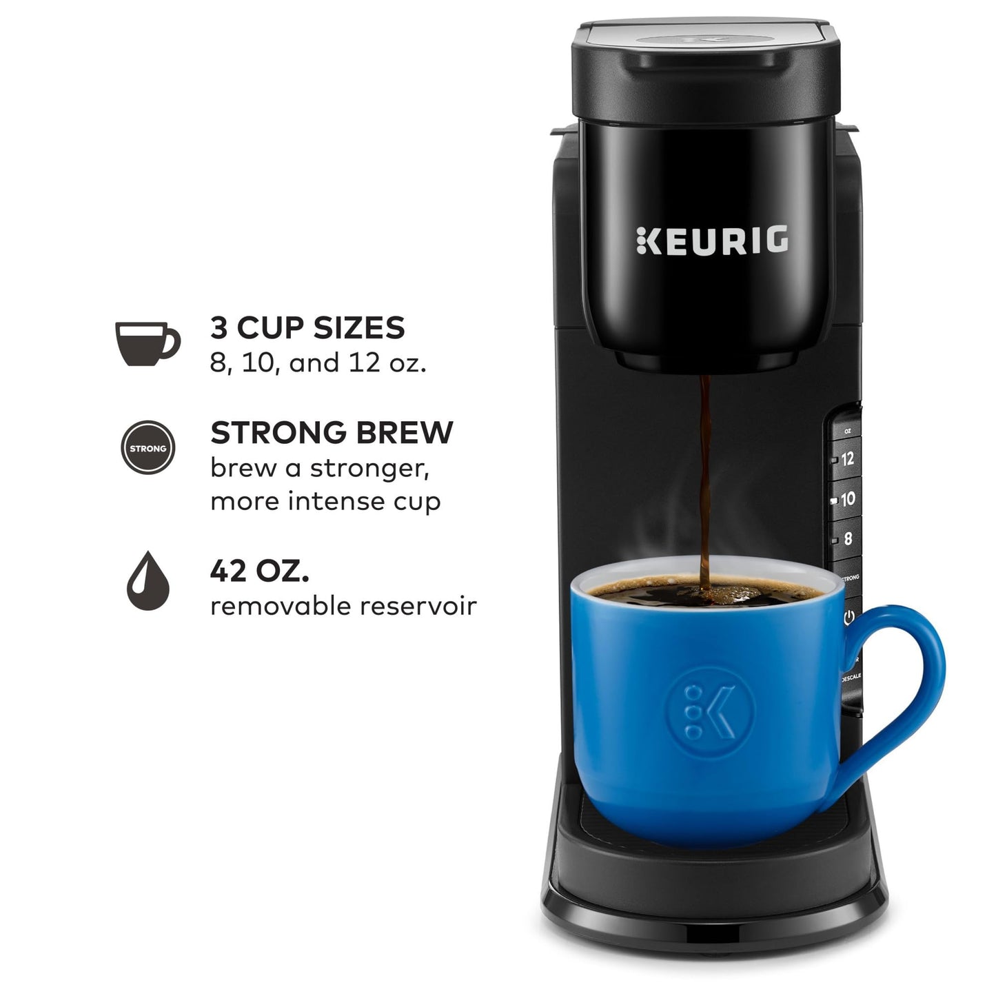 Keurig K-Express Coffee Maker, Single Serve K-Cup Pod Coffee Brewer, Black