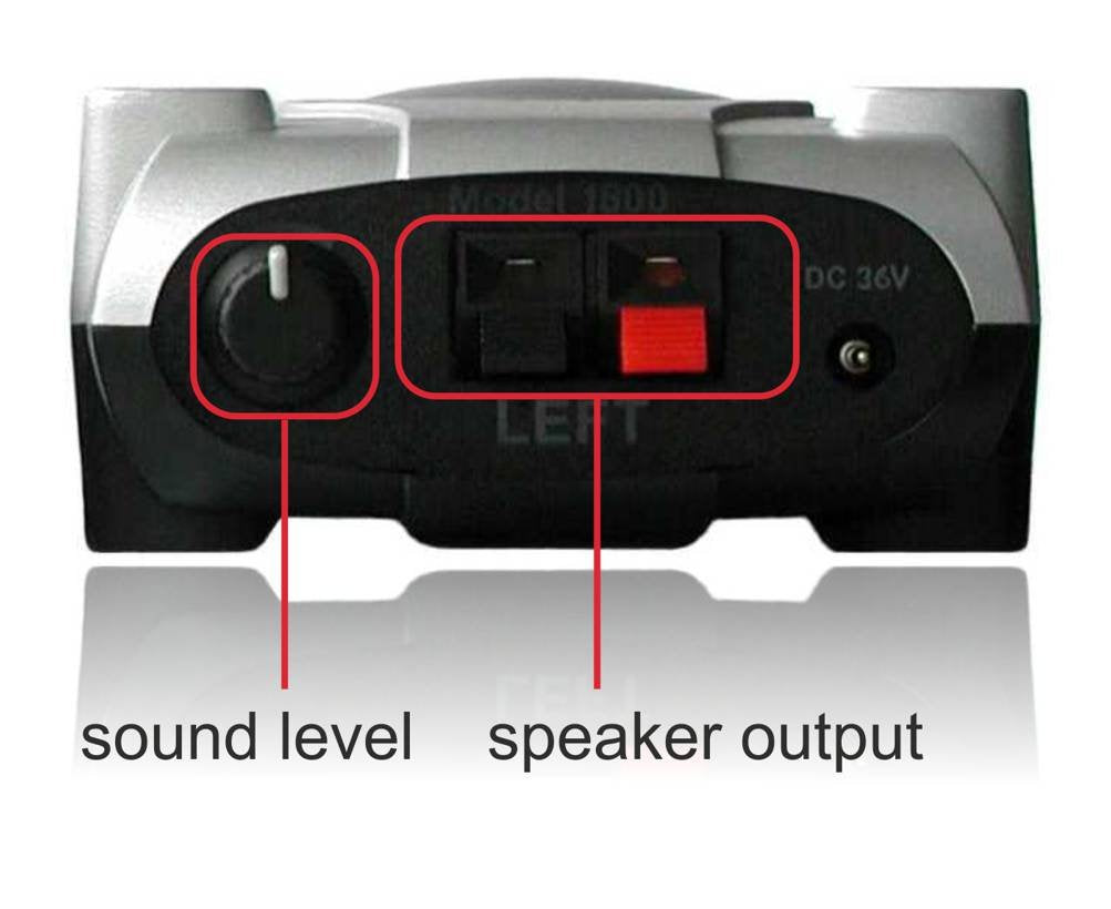 Amphony Wireless Speaker Kit with two Wireless Amplifiers (New Model), Makes Surround Speakers Wireless, 2x80 Watts, 300ft range, Connect to any Audio Source, Better-than Bluetooth Digital Wireless