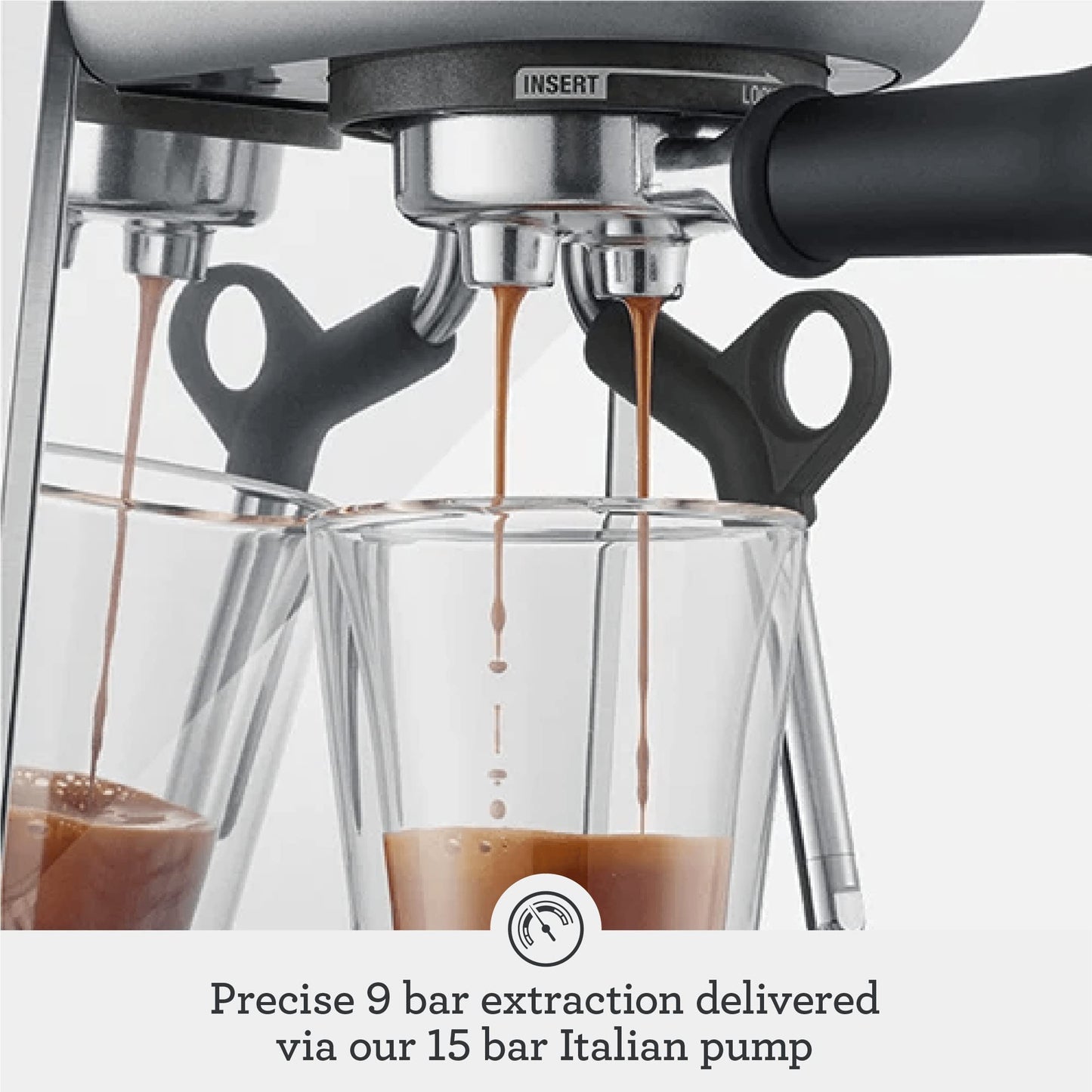 Breville the Bambino Espresso Machine with Auto Milk Frother, Espresso Maker with Seconds Heat Up, Cappuccino & Latte Machine for Home, BES450BSS, Brushed Stainless Steel