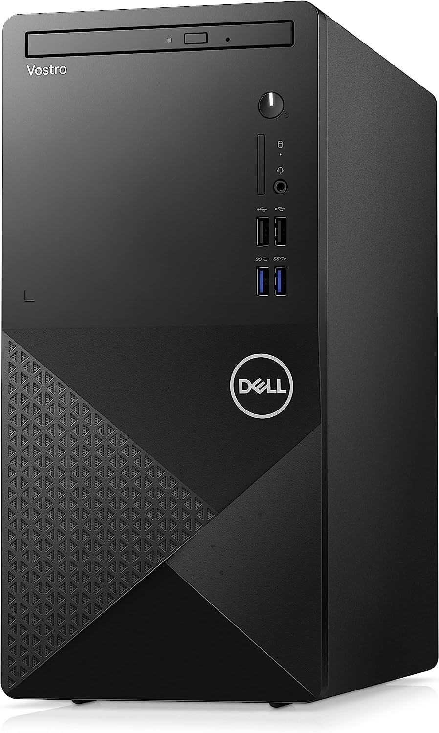 Dell Vostro 3910 Desktop Computer | 12th Gen Intel 4-Core Processor | 16GB DDR4 RAM | 256GB SSD + 1TB HDD | Intel UHD Graphics 730 | WiFi 6 | DVD-RW | Display Port | HDMI | Windows 11 Pro