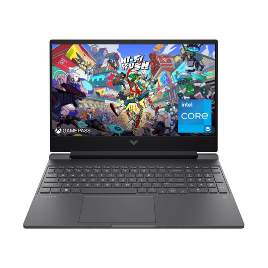 HP Victus 15.6 inch Laptop, FHD 144Hz Display, Intel Core i5-12450H, 8 GB RAM, 512 GB SSD, NVIDIA GeForce RTX 2050 GPU (4 GB Dedicated), Windows 11 Home, 15-fa1029nr (2024)