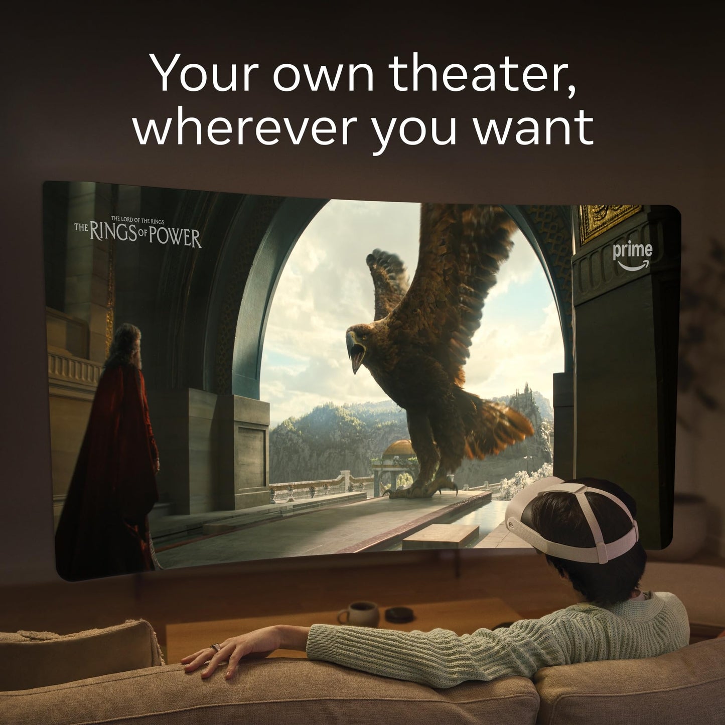 Meta Quest 3 512GB — Ultimate Mixed Reality Experiences — Get Batman: Arkham Shadow and a 3-Month Trial of Meta Horizon+ Included